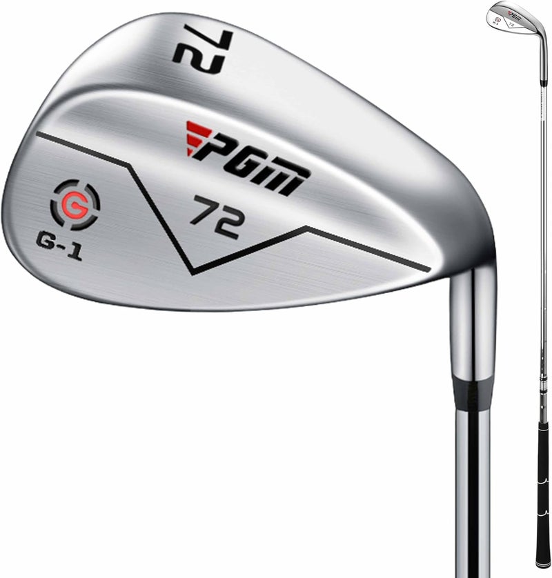 PGM Wedge - 72 Degrees Premium Sand Wedge, Lob Wedge for Men & Women - CNC Textured - Bunker Buster Escape Bunkers and Save Strokes Around The Green-High Loft Golf Club - Image 1